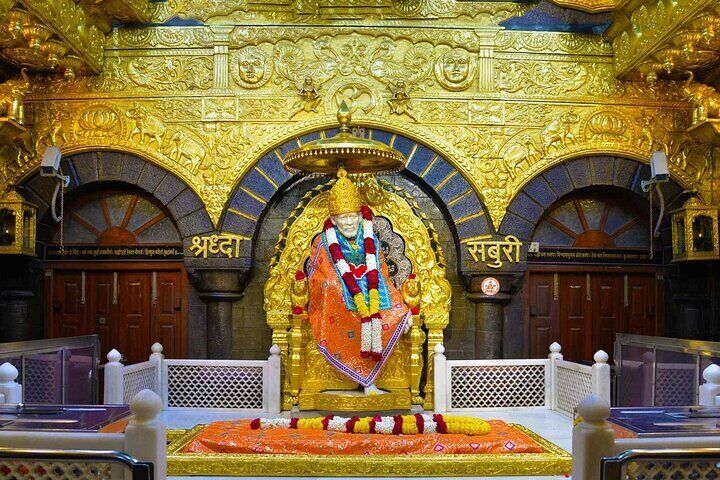 Where faith breathes and miracles bloom—Shirdi Sai Baba’s divine presence echoes through every prayer and petal.