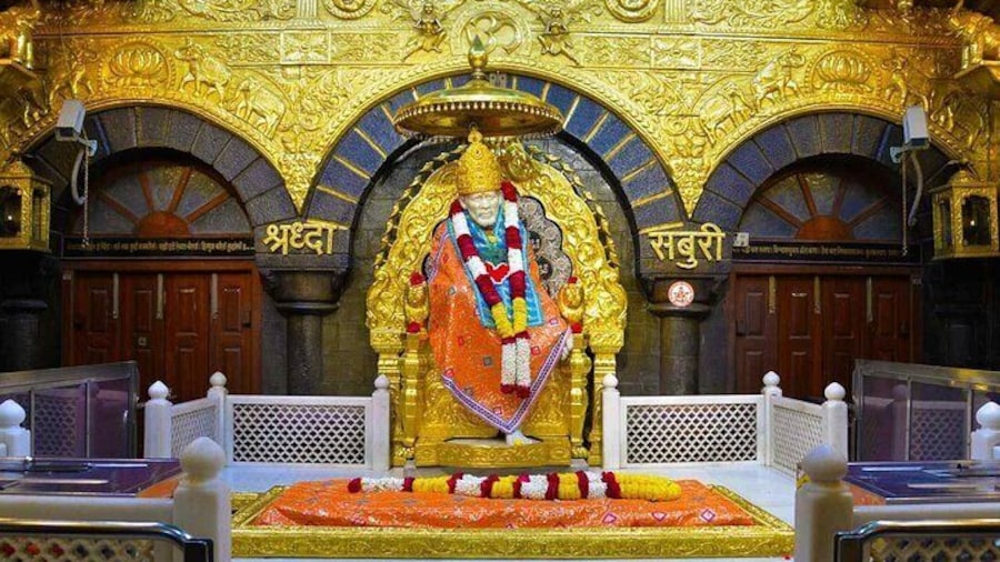Where faith breathes and miracles bloom—Shirdi Sai Baba’s divine presence echoes through every prayer and petal.