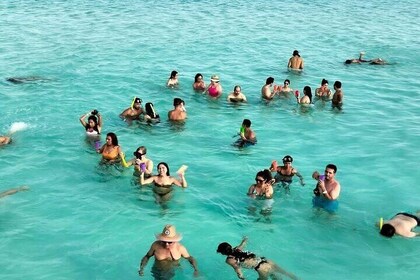 Discovering El Cielo Reef by Double Decker Catamaran