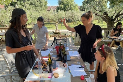 Wine blending activity between Avignon and Nîmes