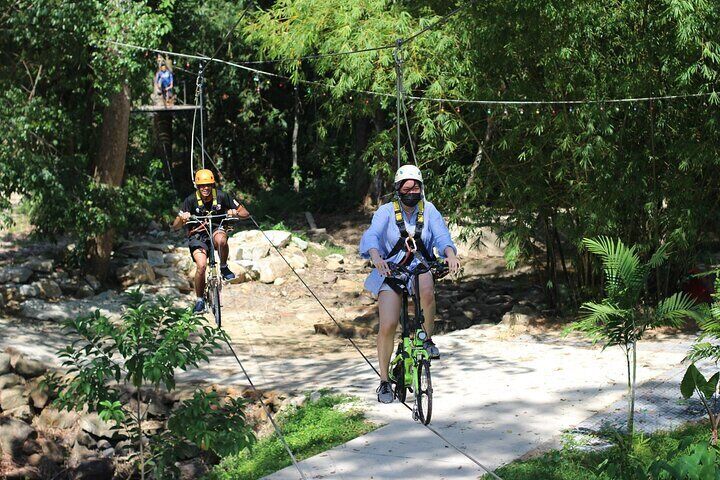 Sky Bicycle Jungle Adventure Tour from Koh Samui 