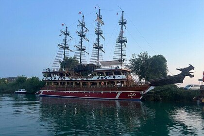 Dolphin Boat Blue Laguna With Rivertrip