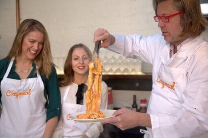 Cook 3 Pastas at a Tuscan Vineyard Estate (4-Course Meal)