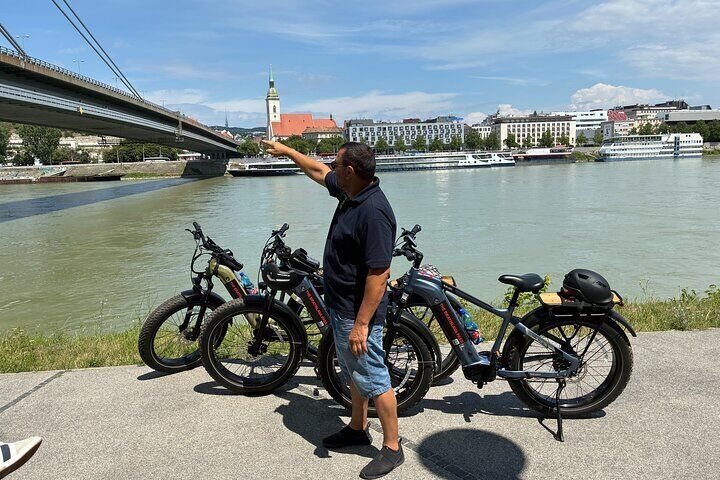Bratislava WW II Bunker Iron Curtain and Danube Tour by Ebike