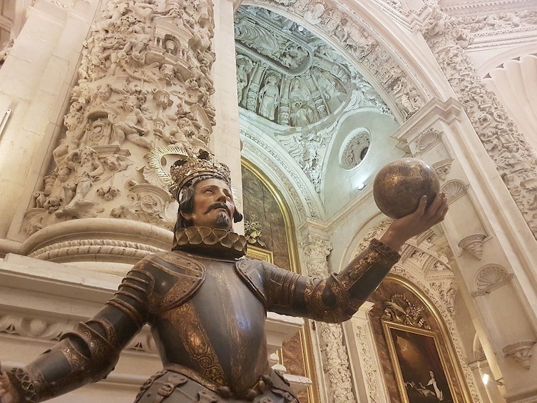 Monument at Alcázar of Seville