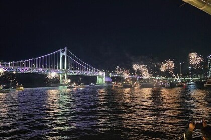 Busan Night Tour Yacht Cruise, Scenic Views and Street Food