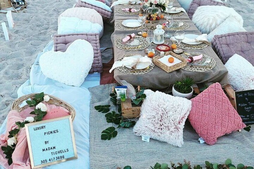 Luxury Picnics & Events Experience in Miami /Hollywood/ Fort lauderdale