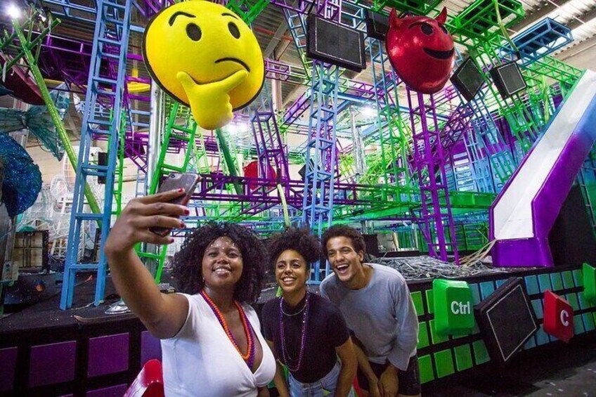Rio Carnival Experience at Backstage of Carnaval Factory