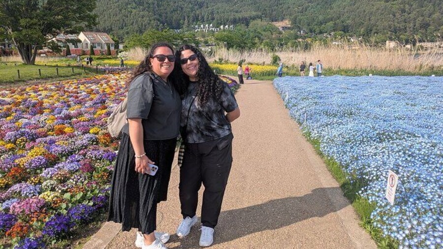 Nice to visit at Oishi park for picture!