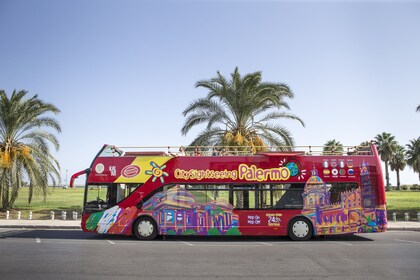 Visite de la ville de Palerme en bus à arrêts multiples