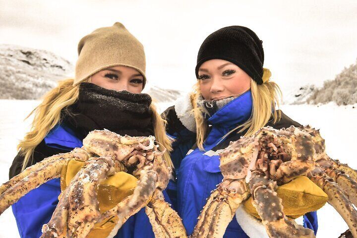 King Crab Safari and visit a Snowhotel from Saariselkä
