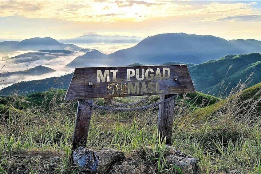 Mt. Pugad Private Hiking and Sightseeing Tour with Transfers