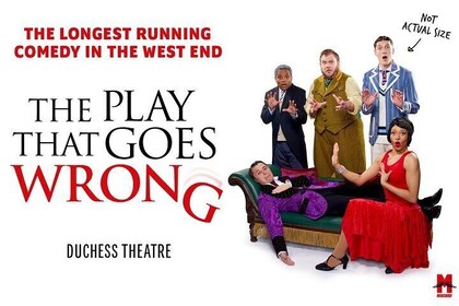 The Play That Goes Wrong in London Theatre