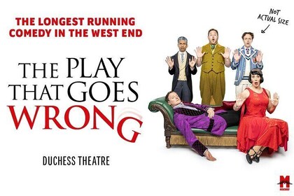 The Play That Goes Wrong in London Theatre