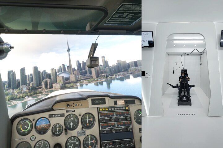 Sample Virtual Flight Simulation around CN Tower and Rogers Centre in Toronto
