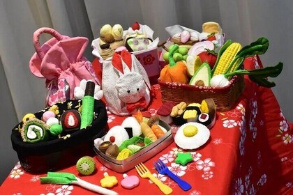 Felt Bento Lunch Box Workshop in Kyoto near Kiyomizu
