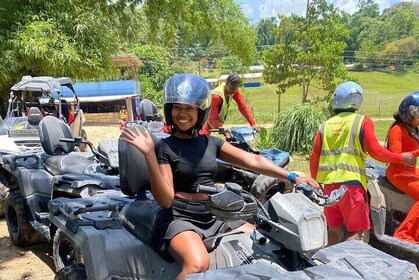 Bamboo Rafting and ATV Jungle Adventure in Jamaica