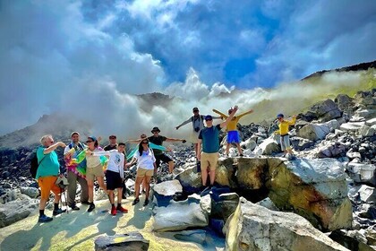 Isabela Island Wonders: Sulphur Mine and Agro Tour Experience