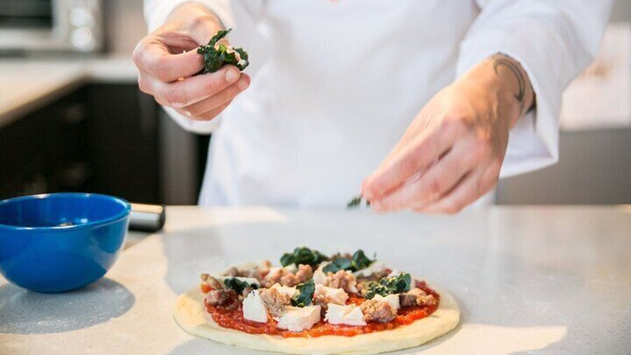 Cook Authentic Roman Pizzas in Home-Style Kitchen - 4 Course Meal