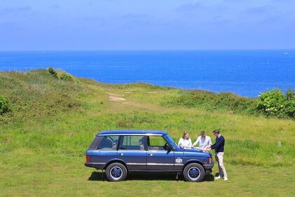 From Caen or Bayeux: D Day and Food Range Rover Half Day Tour