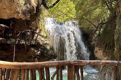 Paradise Akchour Waterfall God Bridge Adventure