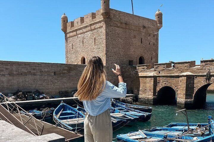 The ramparts and fishing port of Essaouira