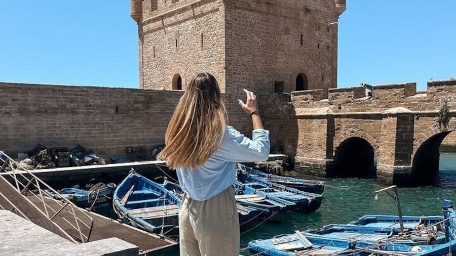 The ramparts and fishing port of Essaouira