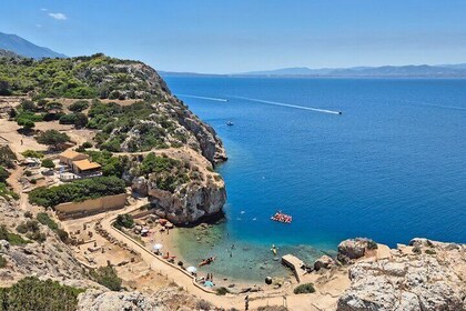 Loutraki Kayaking Tour Temple of Hera From Lake to Sea
