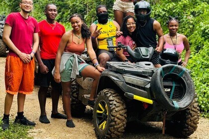 Atv party boat and snorkelling