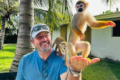 Monkeys Land plus horseback riding beach in Puerto Plata