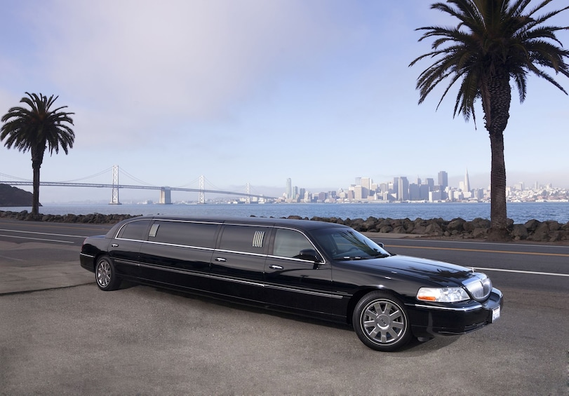 Stretch limo in San Francisco