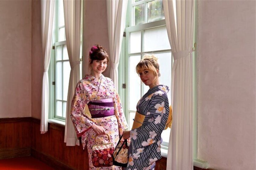 Private Kimono Elegant Experience in the Castle Town of Matsue