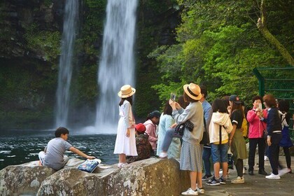 Eoseungsaengak Trail, Osulloc, Oedolgae & Cheonjiyeon Day Tour
