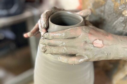 Ceramic workshop in Sardinia. The Art of Lathe