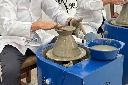 Moroccan Souvenir Pottery Class and Zellige Workshop