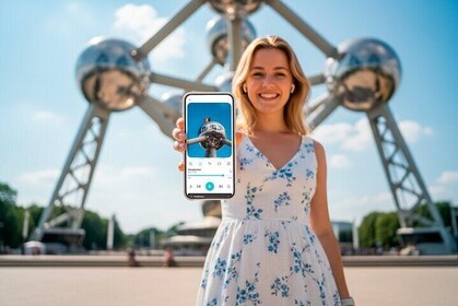 Brussels Atomium Ticket and Audio Guide with a City Walk