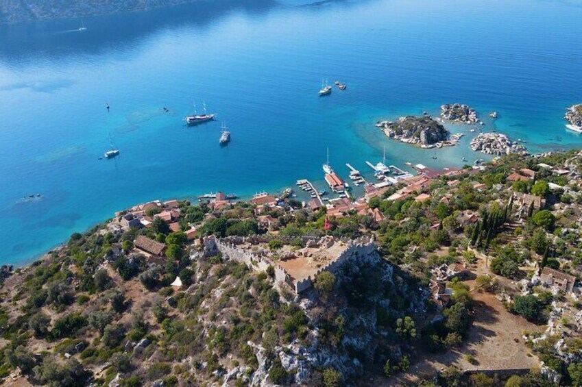 Simena Castle, Kekova, Demre