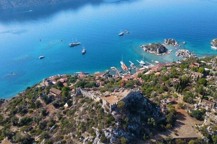 Simena Castle, Kekova, Demre