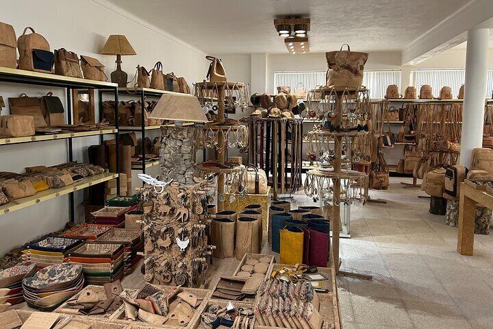 Visit to the Cortiza and Herdade Alentejo Factory with lunch