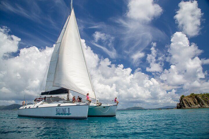 Sailing and Snorkeling to Norman Island and Caves
