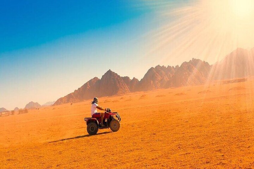 Private ATV Quad Bike Ride At Dahab