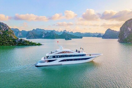 Explore Ha Long Bay on Leona 5-Star Luxury Day Cruise from Harbor