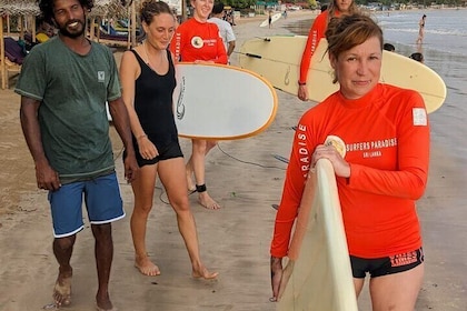 Surfing Lesson at Weligama Beach for Beginners