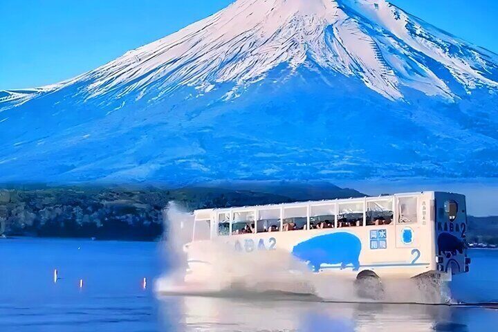 Mt Fuji Day Trip KABA Bus Lake Cruise and Lawson Photo