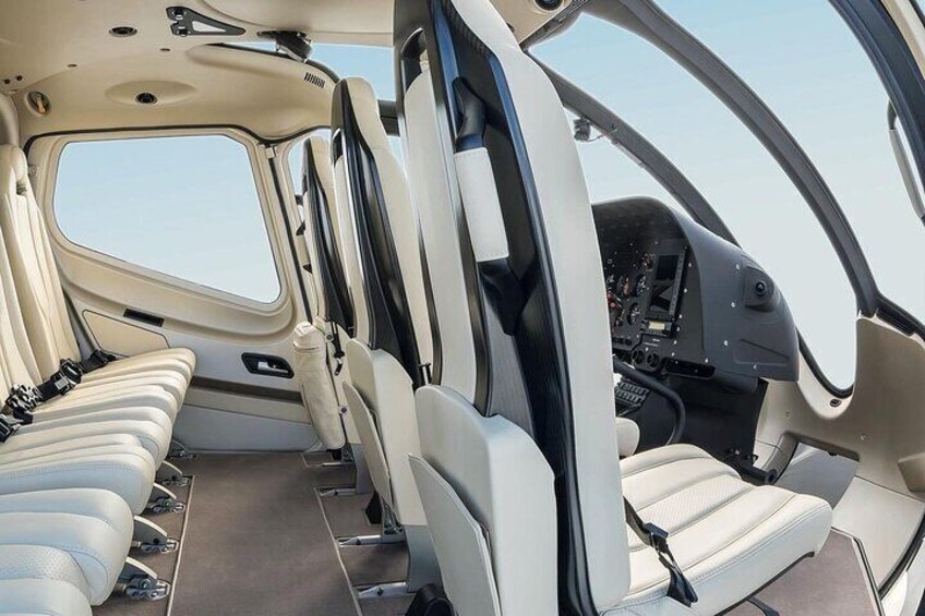We offer the most modern and spacious helicopter fleet available in the Nordics