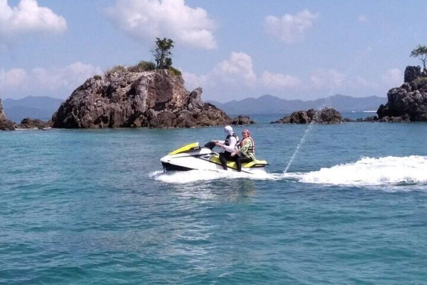 3 or 4 Hours Jet Ski Experience To Khai Islands From Phuket