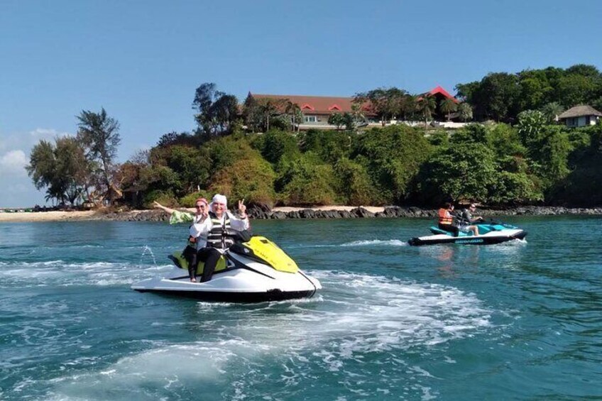 3 or 4 Hours Jet Ski Experience To Khai Islands From Phuket