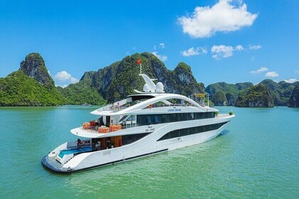 Discover Halong Bay on Leona 5-Star Luxury Day Cruise from Port