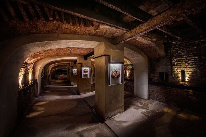 Lighted underground passages