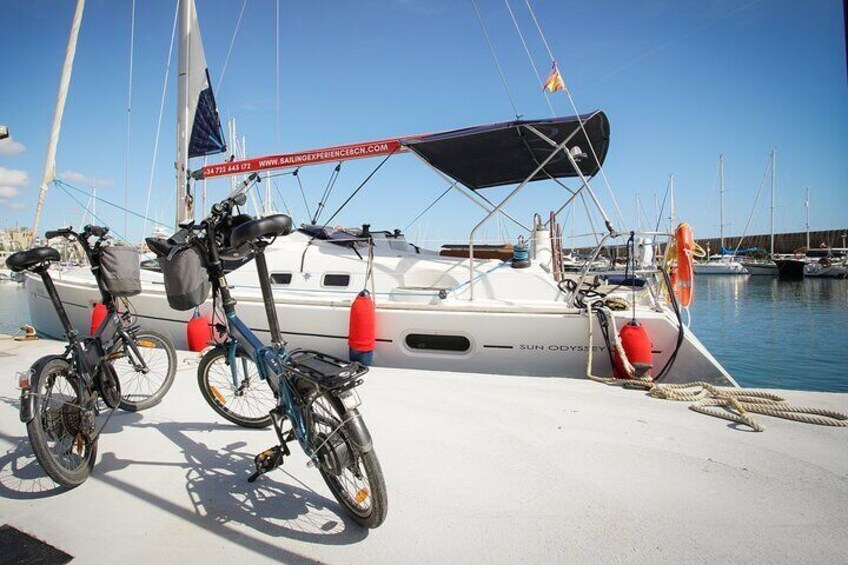 E-bikeTour, Vineyard&Wine Tasting,Sailing Experience (car option)